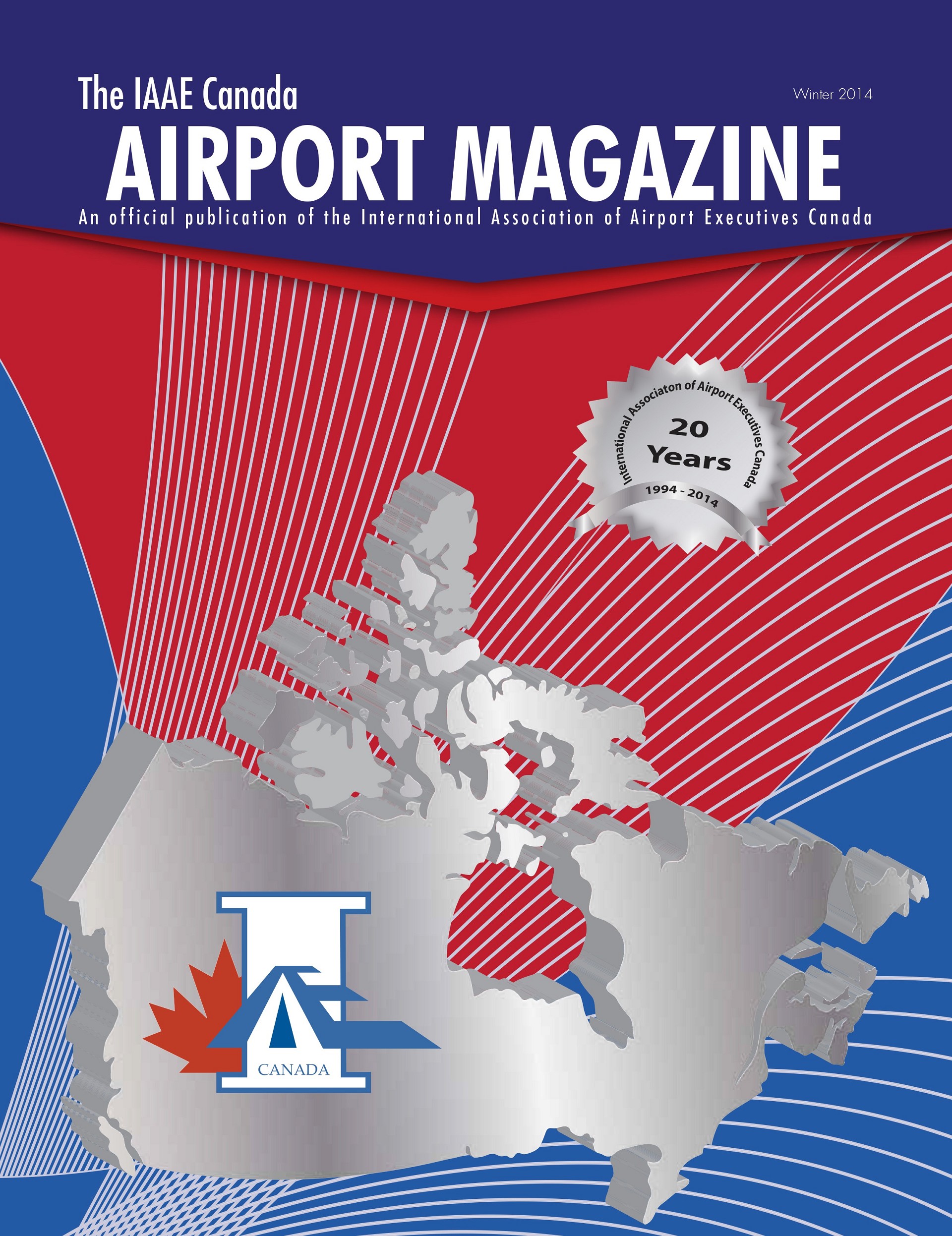 winter 2014, 20 years, airport magazine
