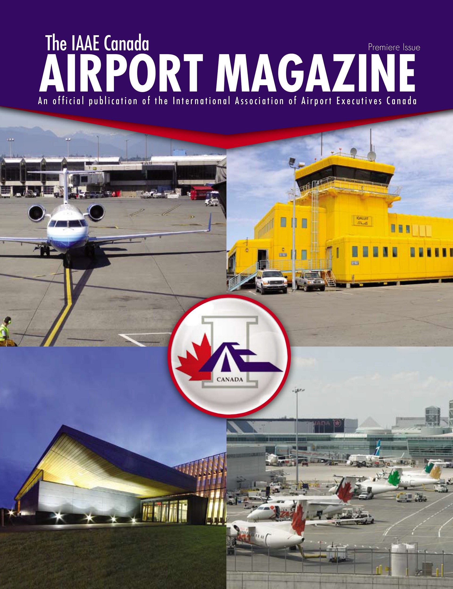 spring 2010, the first issue of airport magazine cover