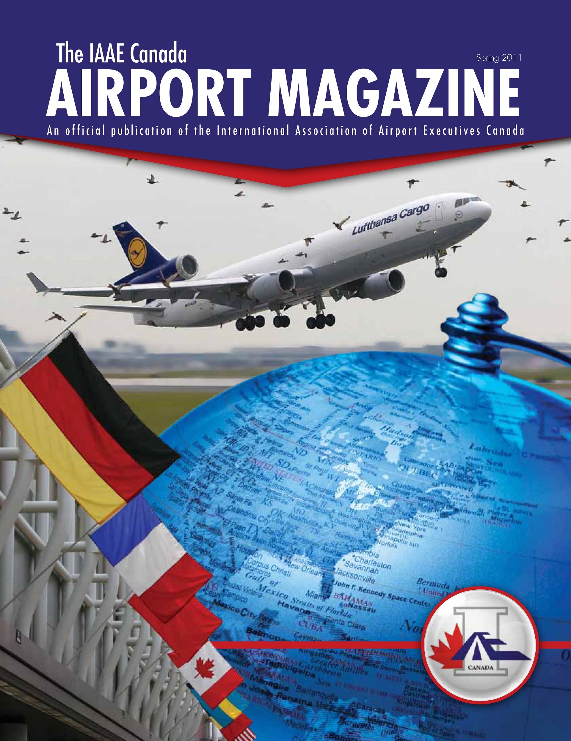 spring 2011, airport magazine cover