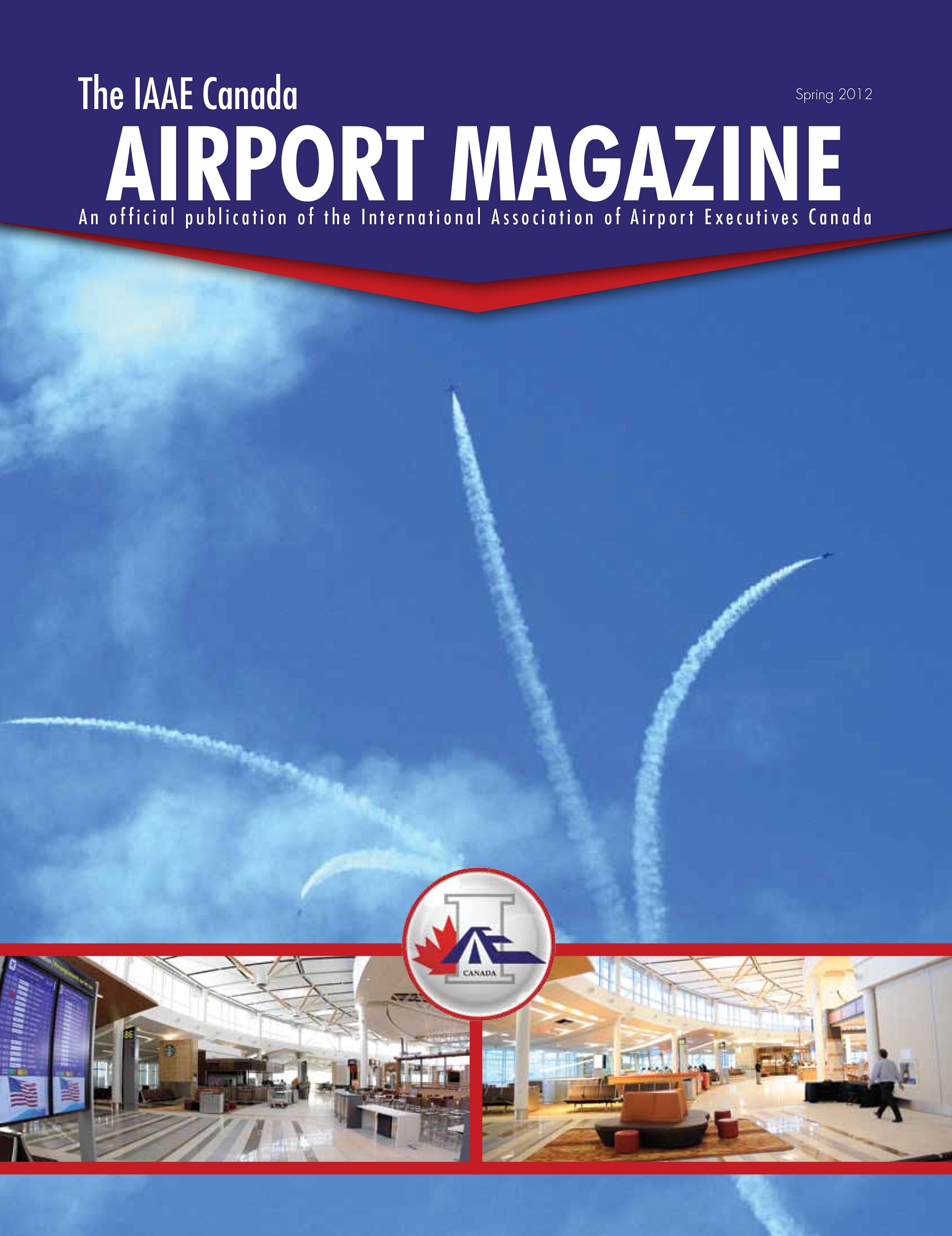 spring 2012, airport magazine cover